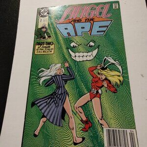 ANGEL AND THE APE # 2 Cover by Phil Foglio and Keith Wilson Newstand Variant